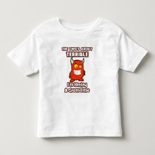 T-shirt Pour Les Tous Petits Les deux ne sont pas terribles, j'ai un grand