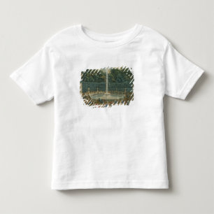 T-shirt Pour Les Tous Petits Les dômes dans le jardin à Versailles, pub. par