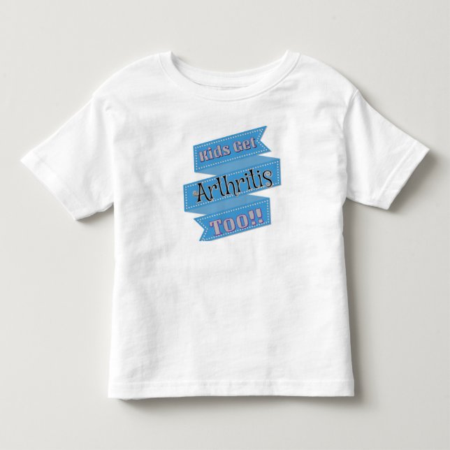 T-shirt Pour Les Tous Petits Les enfants obtiennent le T-shirt JIA d'arthrite (Devant)