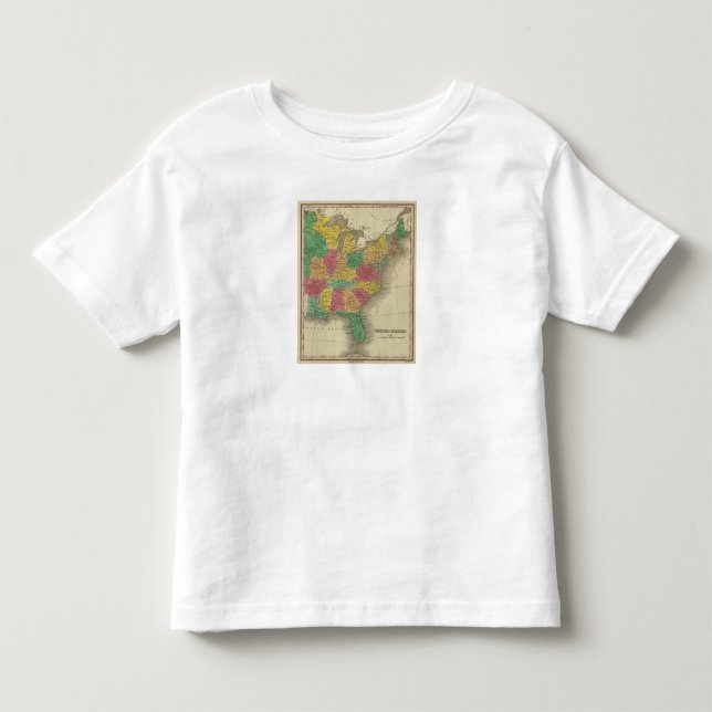 T-shirt Pour Les Tous Petits Les Etats-Unis 33 (Devant)