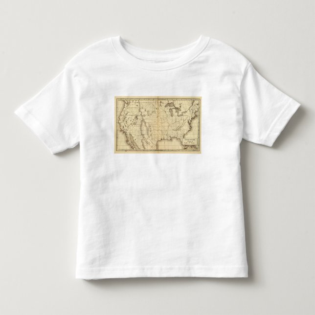 T-shirt Pour Les Tous Petits Les Etats-Unis 6 (Devant)