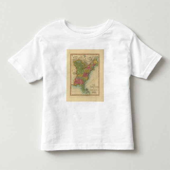 T-shirt Pour Les Tous Petits Les Etats-Unis 8 (Devant)