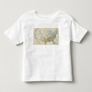 T-shirt Pour Les Tous Petits Les Etats-Unis en juin 1861