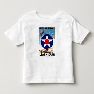T-shirt Pour Les Tous Petits LES Etats-Unis - Joignez le service aérien