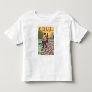 T-shirt Pour Les Tous Petits Les femmes pilotent la pêche - parc national de