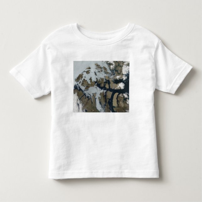 T-shirt Pour Les Tous Petits Les îles Reine-Élisabeth (Devant)