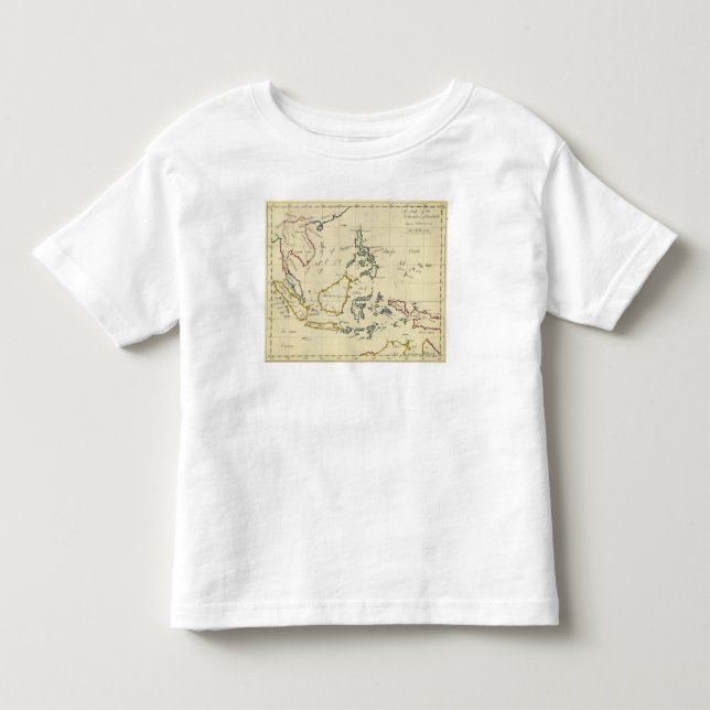 T-shirt Pour Les Tous Petits Les Indes est (Devant)