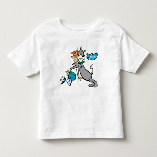 T-shirt Pour Les Tous Petits Les Jetsons | George & Astro Hug (Devant)