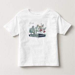 T-shirt Pour Les Tous Petits Les Jetsons   Party Like It's 2099