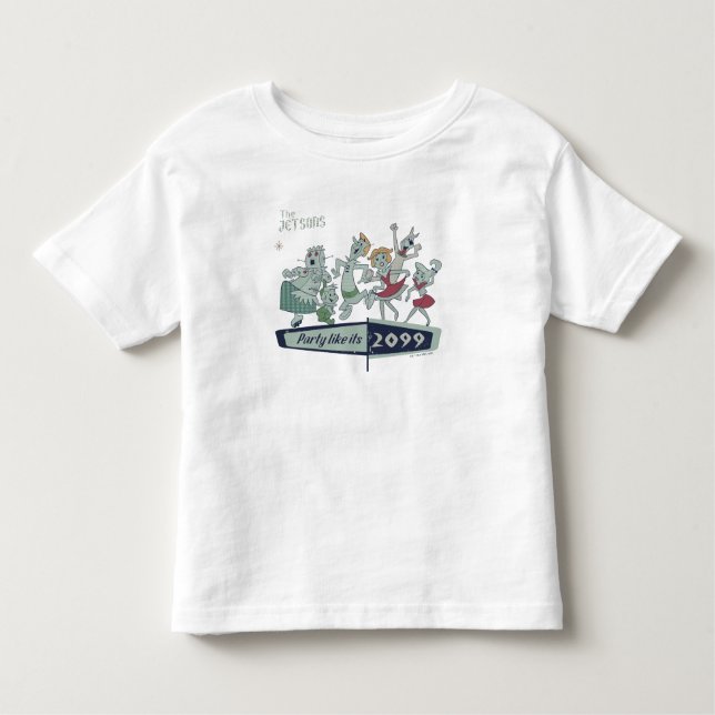 T-shirt Pour Les Tous Petits Les Jetsons | Party Like It's 2099 (Devant)
