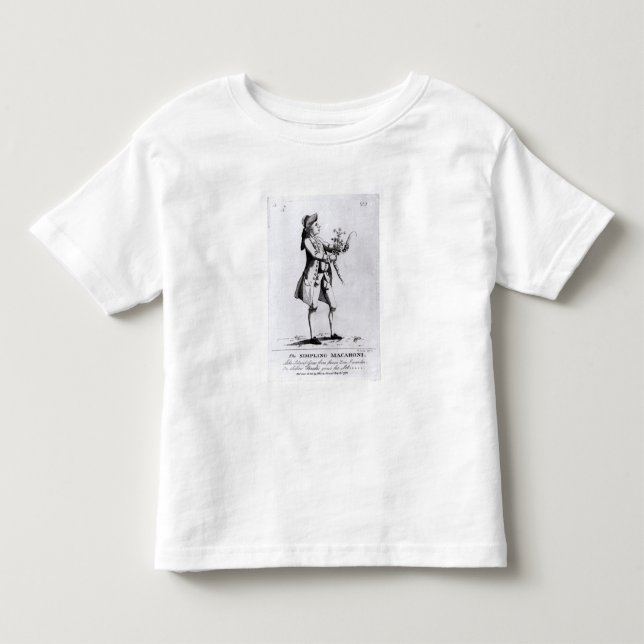 T-shirt Pour Les Tous Petits Les macaronis de Simpling (Devant)