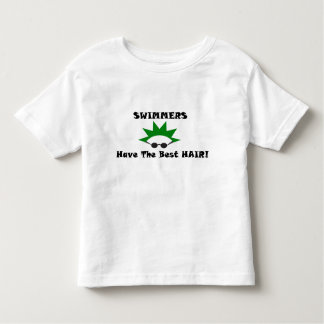 T-shirt Pour Les Tous Petits Les nageurs ont les meilleurs cheveux