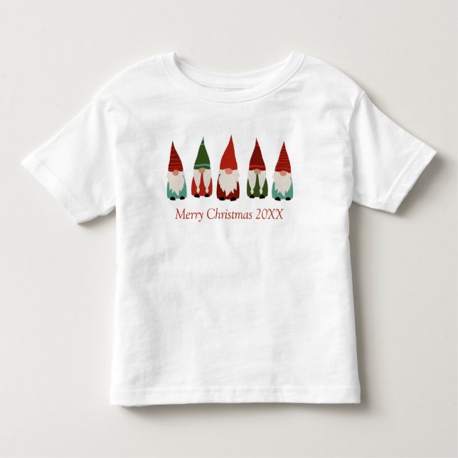 T-shirt Pour Les Tous Petits Les Noms de Noël Joyeux Noël (Devant)
