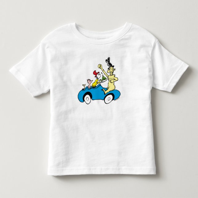 T-shirt Pour Les Tous Petits Les personnages de Dr. Seuss Les œufs verts et le  (Devant)