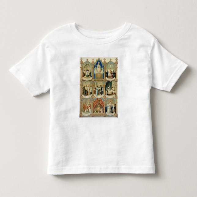 T-shirt Pour Les Tous Petits Les sept sacrements (Devant)