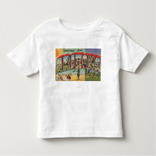 T-shirt Pour Les Tous Petits Lettre ScenesArizona d'ArizonaThe SunLarge