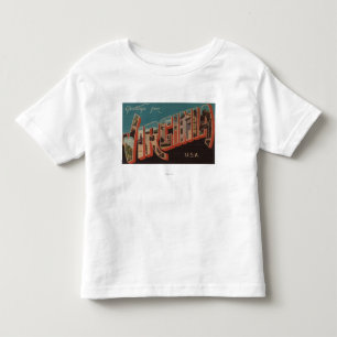 T-shirt Pour Les Tous Petits Lettre ScenesVirginia 4 de VirginiaLarge