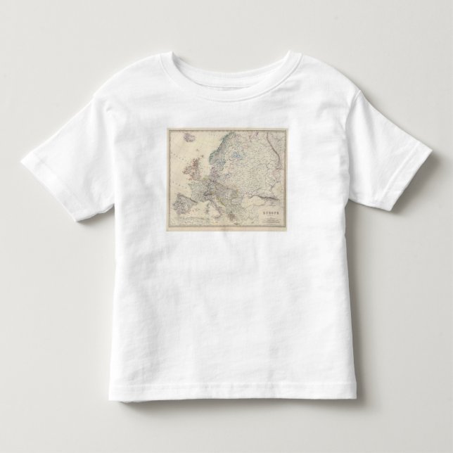 T-shirt Pour Les Tous Petits L'Europe 2 (Devant)