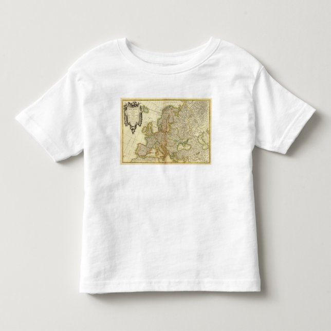 T-shirt Pour Les Tous Petits L'Europe 35 (Devant)