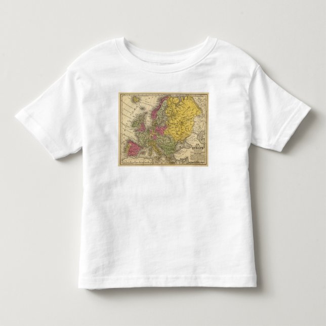 T-shirt Pour Les Tous Petits L'Europe 9 (Devant)