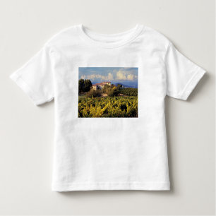 T-shirt Pour Les Tous Petits L'Europe, France, Bonnieux. Les vignobles couvrent