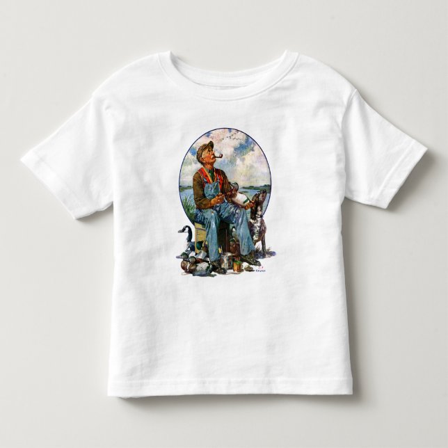 T-shirt Pour Les Tous Petits leurres (Devant)