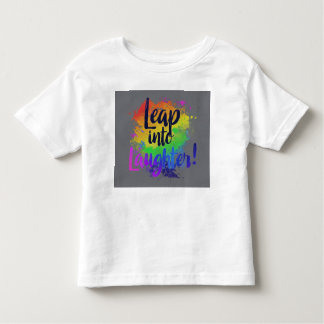T-shirt Pour Les Tous Petits Levez-vous au rire