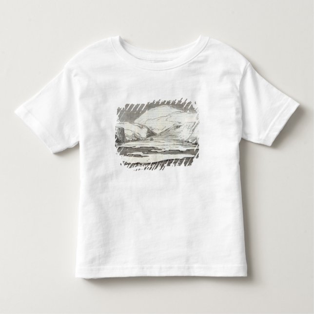 T-shirt Pour Les Tous Petits L'expédition de Pôle Nord (Devant)
