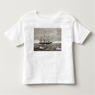 T-shirt Pour Les Tous Petits L'expédition de Pôle Nord