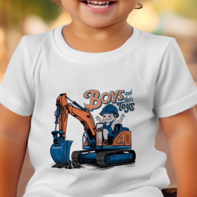 T-shirt Pour Les Tous Petits L'Explorateur de Chemises Bleues (Créateur téléchargé)