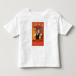 T-shirt Pour Les Tous Petits L'Express polaire   Chocolat chaud Vintage Art