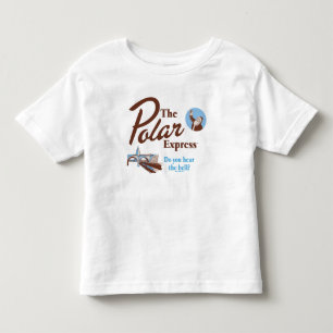 T-shirt Pour Les Tous Petits L'Express polaire   "Entendez-Vous La Cloche" Retr