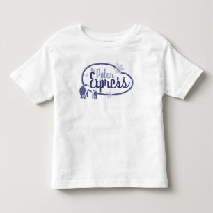 T-shirt Pour Les Tous Petits L'Express polaire Ours polaires Retro Graphisme