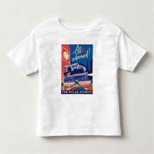 T-shirt Pour Les Tous Petits L'Express Polaire - Tout À Bord !