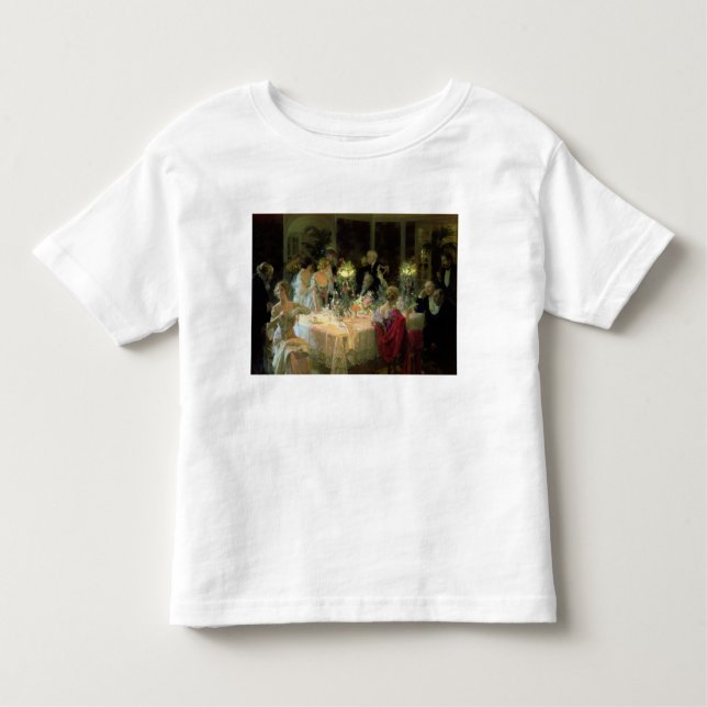 T-shirt Pour Les Tous Petits L'extrémité de Dinner, 1913 (Devant)