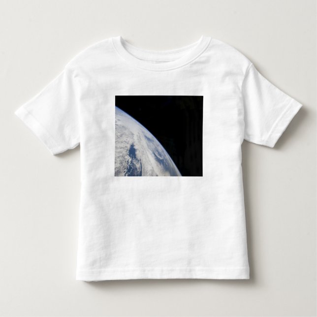 T-shirt Pour Les Tous Petits L'horizon terrestre et la noirceur de l'espace (Devant)