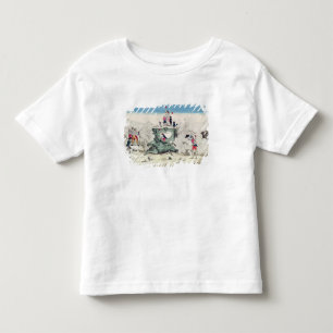 T-shirt Pour Les Tous Petits Liberté renversant la statue du plus grand