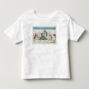 T-shirt Pour Les Tous Petits Liberté renversant la statue du plus grand