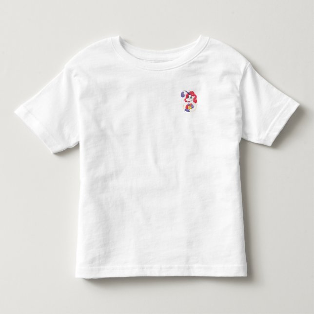 T-shirt Pour Les Tous Petits Licorne de Pâques (Devant)