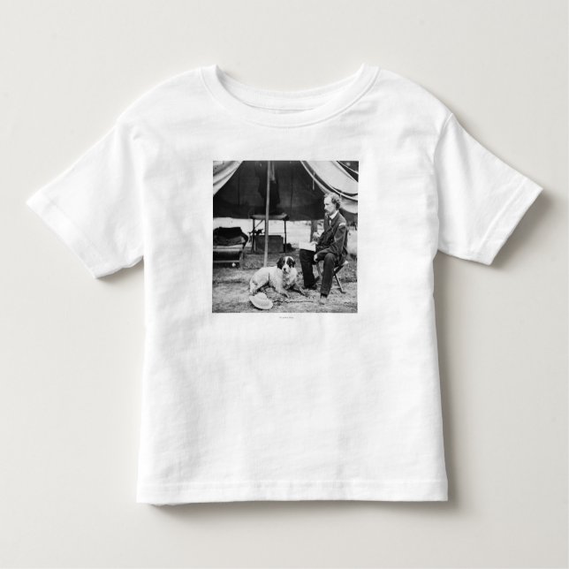 T-shirt Pour Les Tous Petits Lieutenant Georger Custer PhotographVirginia (Devant)