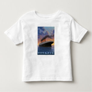 T-shirt Pour Les Tous Petits Ligne titanique d'étoile de SceneWhite