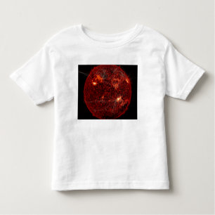T-shirt Pour Les Tous Petits Lignes de champ magnétique sur le Soleil 3