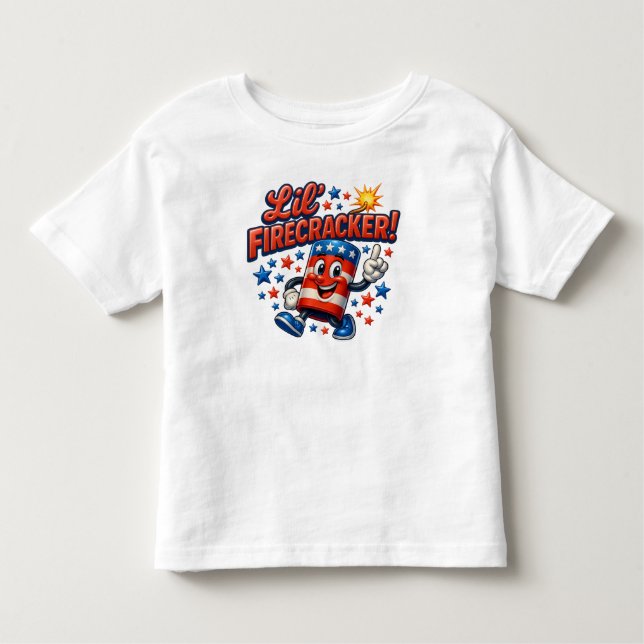 T-shirt Pour Les Tous Petits  Lil’ Firecracker Frenzy (Devant)