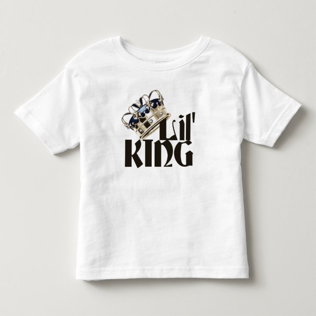 T-shirt Pour Les Tous Petits Lil King (Devant)