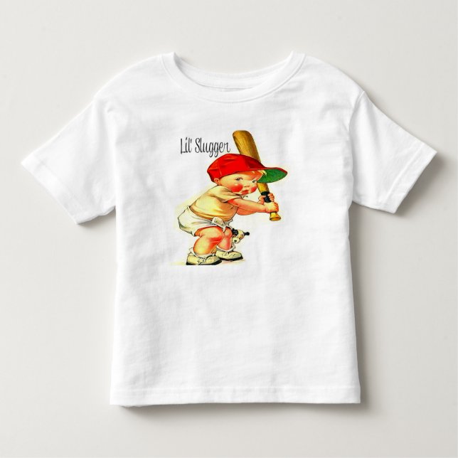 T-shirt Pour Les Tous Petits "Lil' Slugger" (Devant)