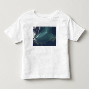 T-shirt Pour Les Tous Petits L'île étroite prolongée d'Eleuthra des Bahamas