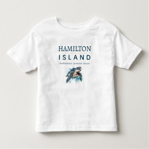 T-shirt Pour Les Tous Petits L'île Hamilton