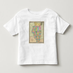 T-shirt Pour Les Tous Petits L'Illinois