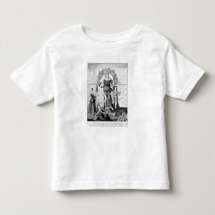 T-shirt Pour Les Tous Petits L'image de dame Astrology avec les trois