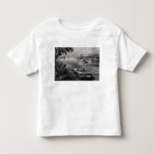 T-shirt Pour Les Tous Petits Limite en bas de la rivière